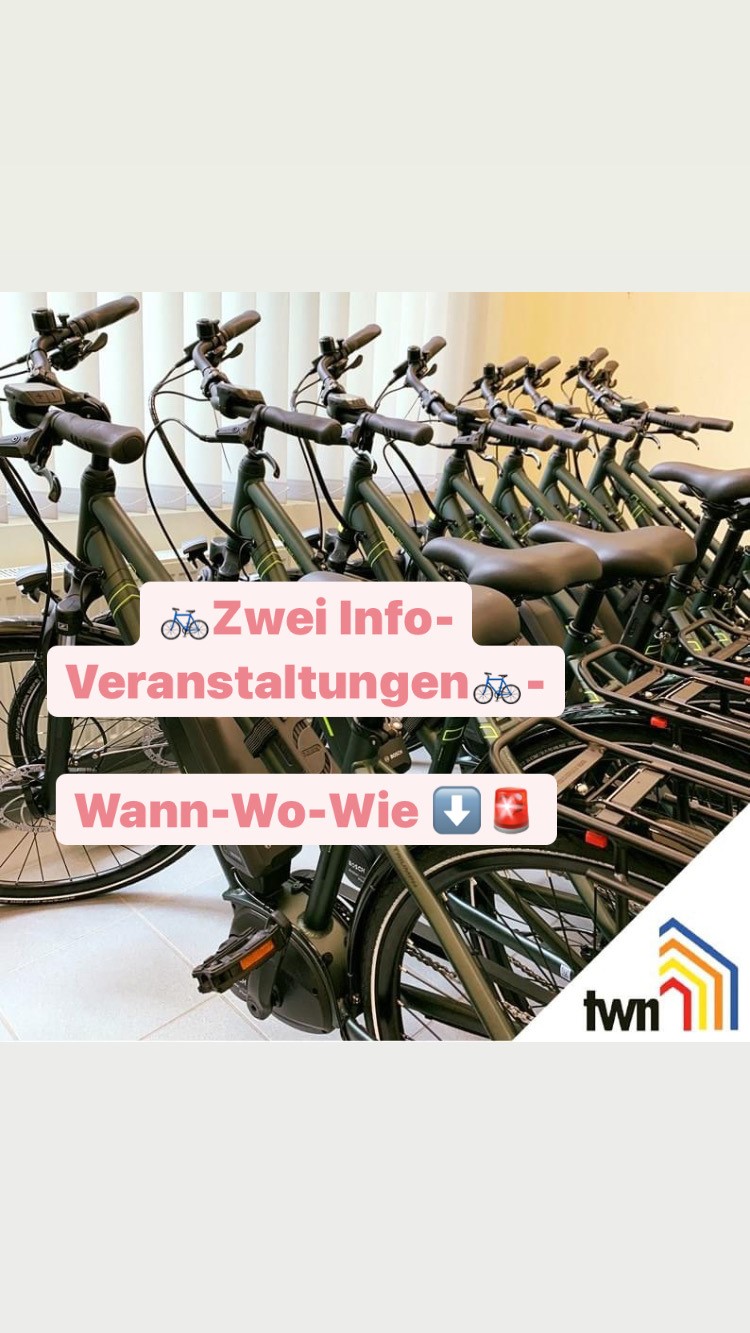 Einladung zu zwei Info-Veranstaltungen E-Bikes-Verleih